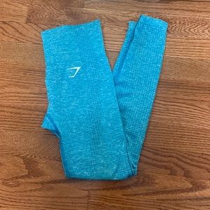blue gymshark leggings